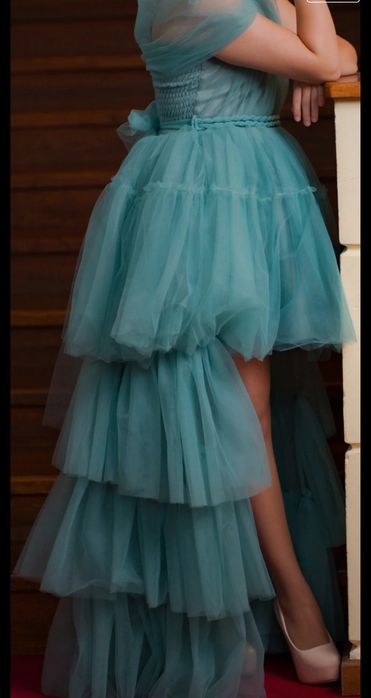 Rochie eleganta turcoaz