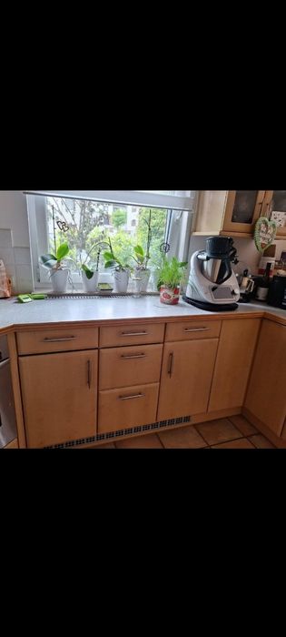 Mobila bucătărie  fag ,cu electrocasnice Neff Miele