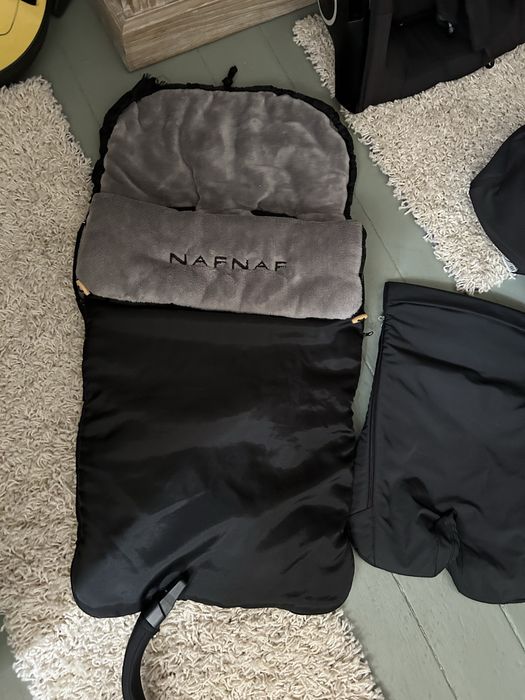 Детска количка Stokke Xplory X + кош за новородено Black