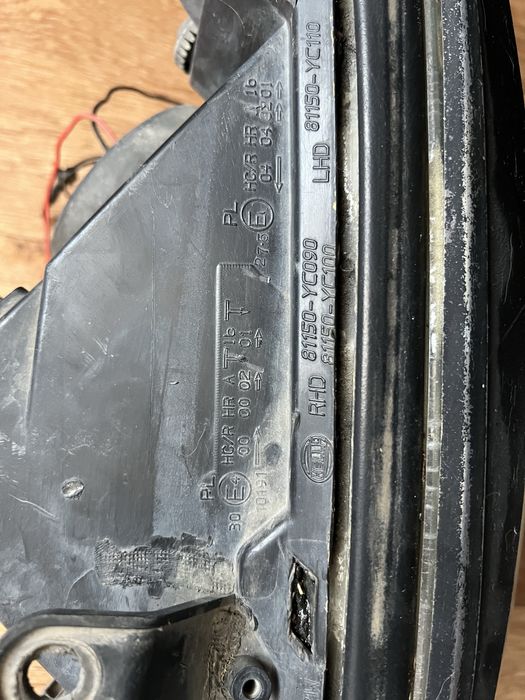 Фары с би ледом.