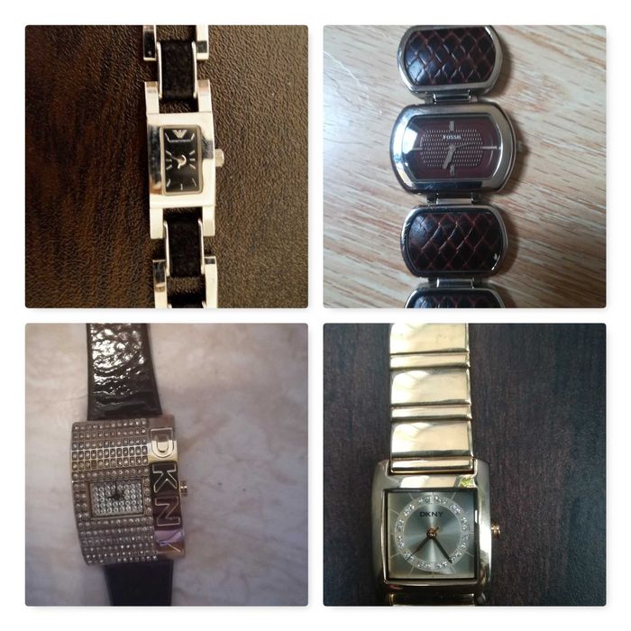 часовник Fosil, Armani, DKNY
