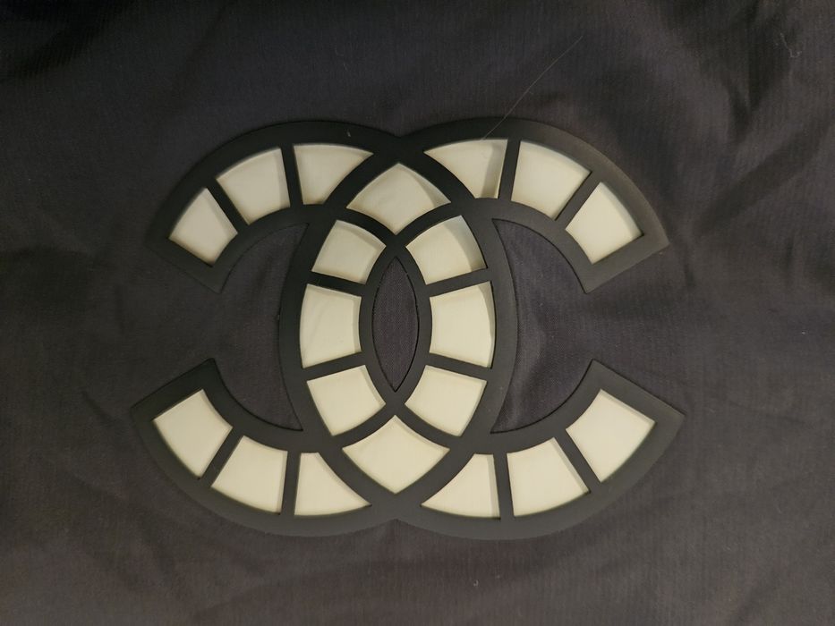 Chanel пухено яке бомбър размер 40 автентично