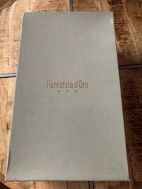 Mocasini Pantofola d'oro, din piele intoarsa, marimea 44