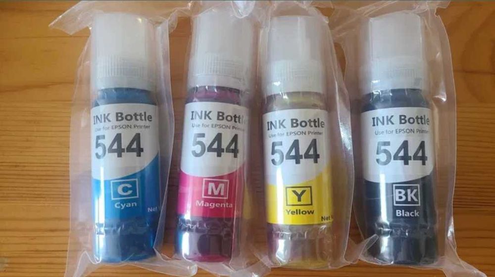 Мастило за всички принтери Epson Ecotank Epson 102, 103, 104, 522, 544, Ecotank ЕТ и Ecotank L серии
