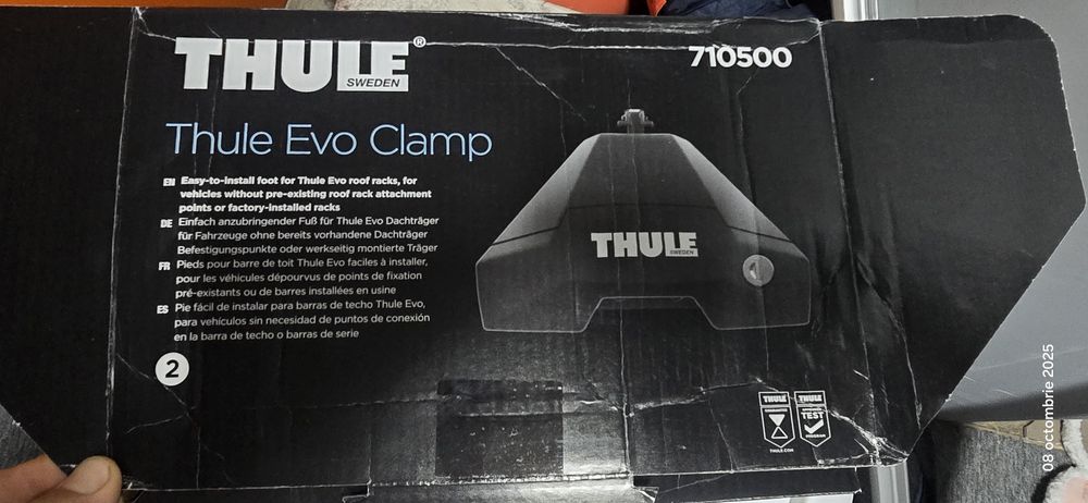 Bare transversale Thule pentru Range Rover evoque