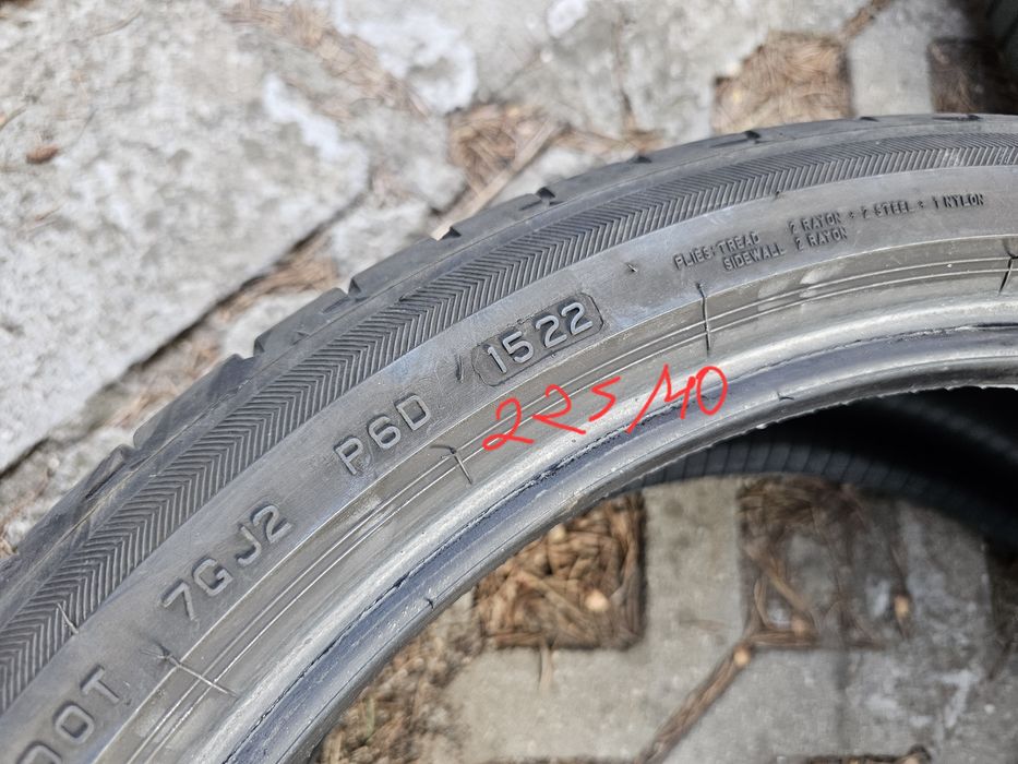 Гуми от BMW Bridgestone 225/40/19 и 255/35/19