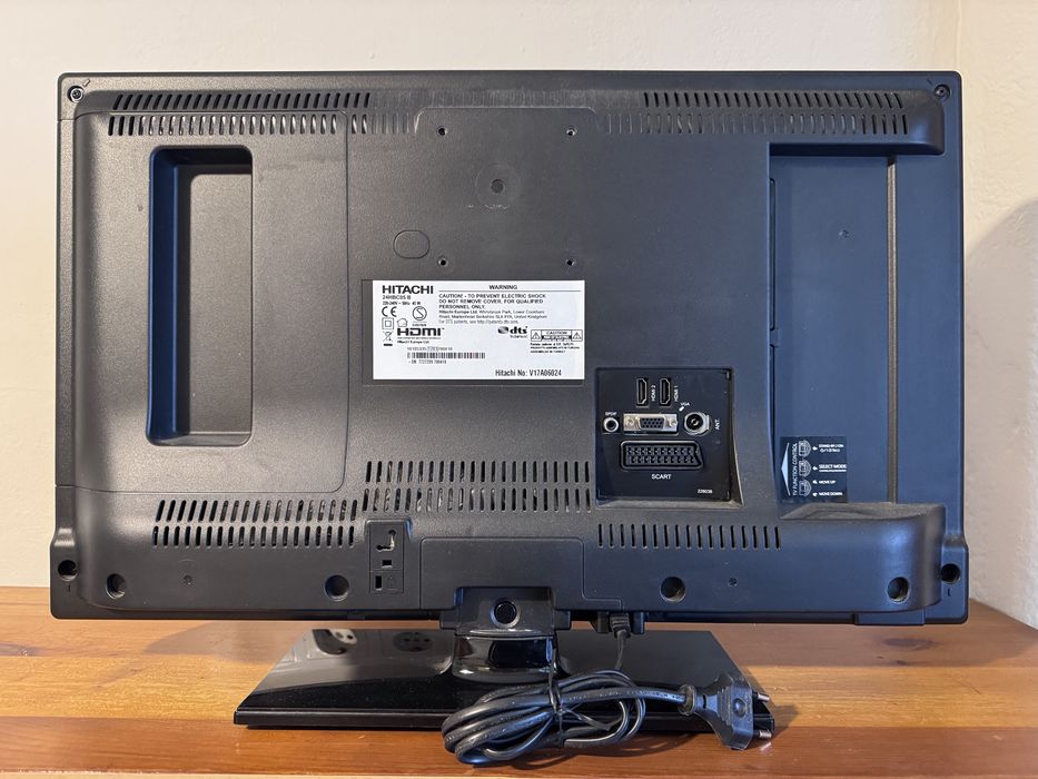 24” LED телевизор Hitachi 24HBC05 B - HD Ready USB HDMI PC DVB-T MPEG4