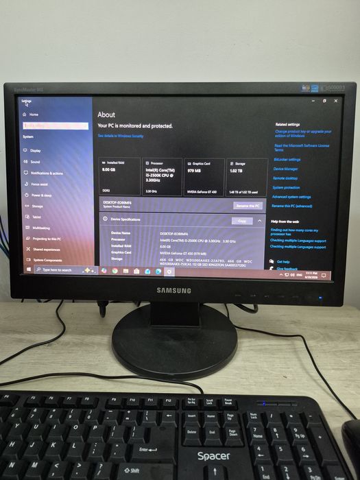 Calculator complet Intel I5