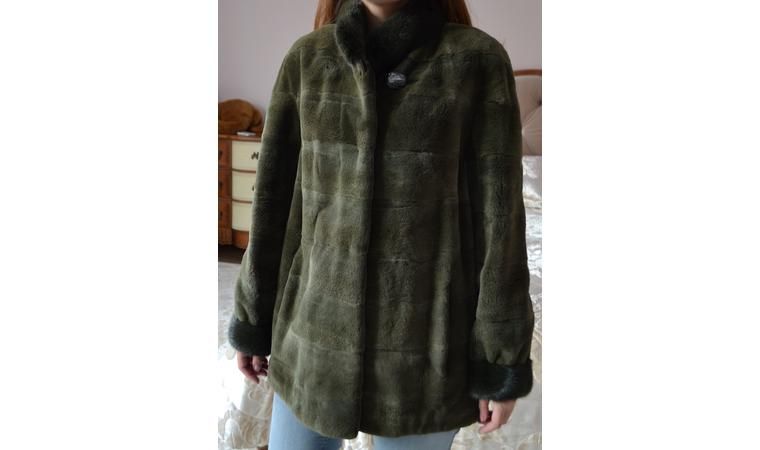 Норковый полушубок