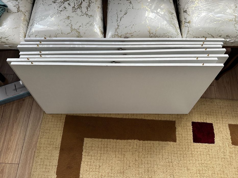 Стол трансформер белый