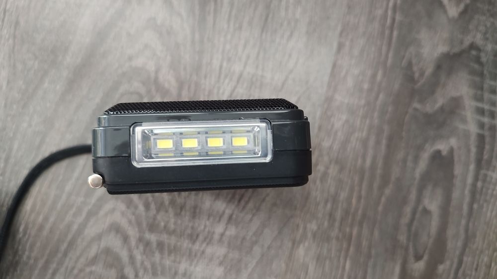 Мини радио с LED лампа