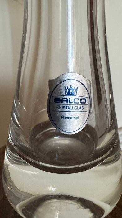 Salco Kristallglas Кристална дебелостенна ваза, Отлична!