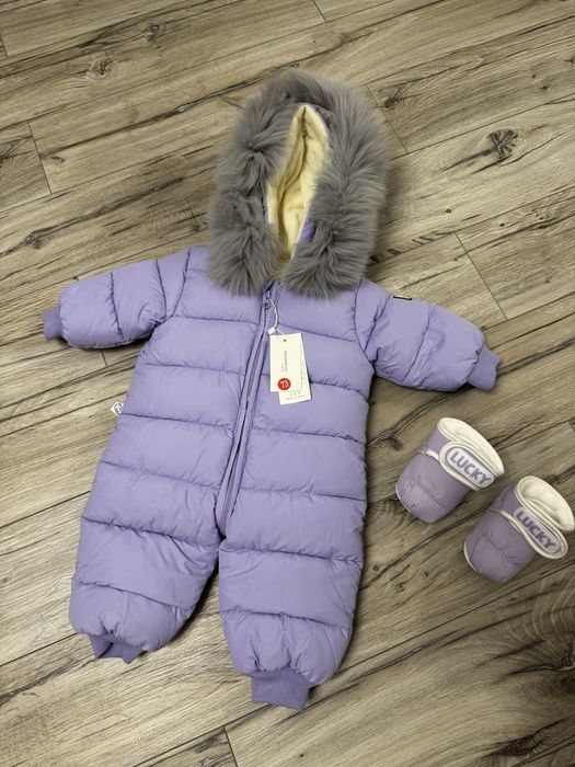 Детский зимний комбинезон