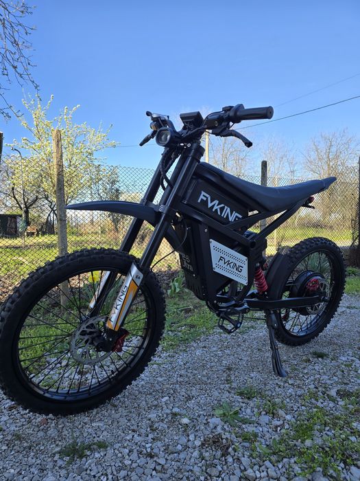 НОВА ВЕРСИЯ 5000W!! EKX ULtra Електрически кросов велосипед eBike