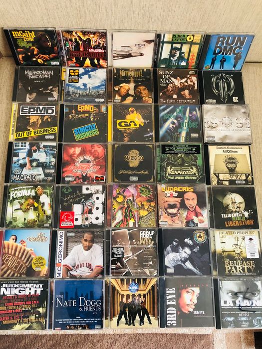 Rap Hip Hop CD Eazy E Kanye Master P 2Pac Onyx EPMD Ice Cube Eminem