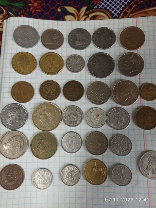 Монеты зарубежные продам