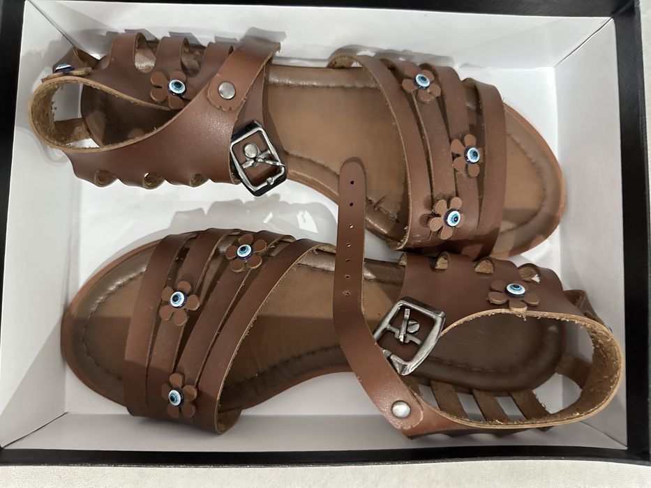 Сандали женские (кожа)