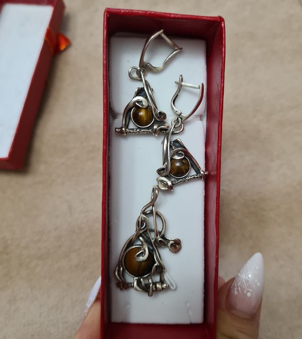 Комплект дизайнерски бижута Nikolas