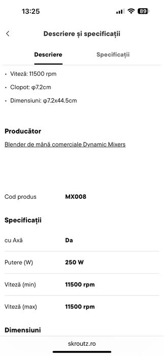 Blender Dynamnic MD95