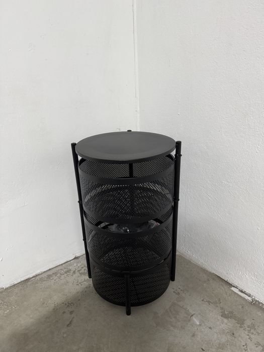 2 noptiere metal cu 3 sertare, dulap, masa, mobila metal