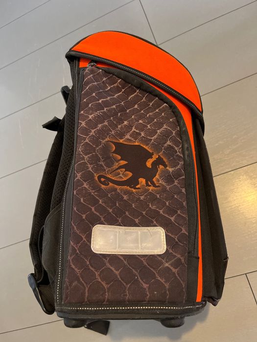 Ghiozdan Herlitz, ergonomic, motiv midi dragon, 38 x 32 x 22 cm