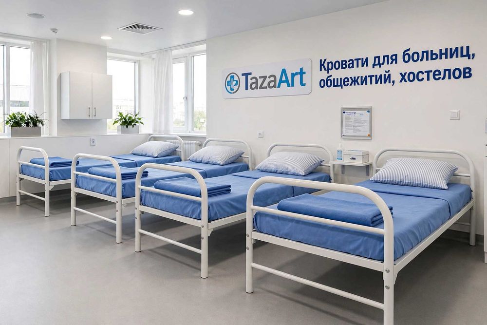 Одноярусные металлические кровати