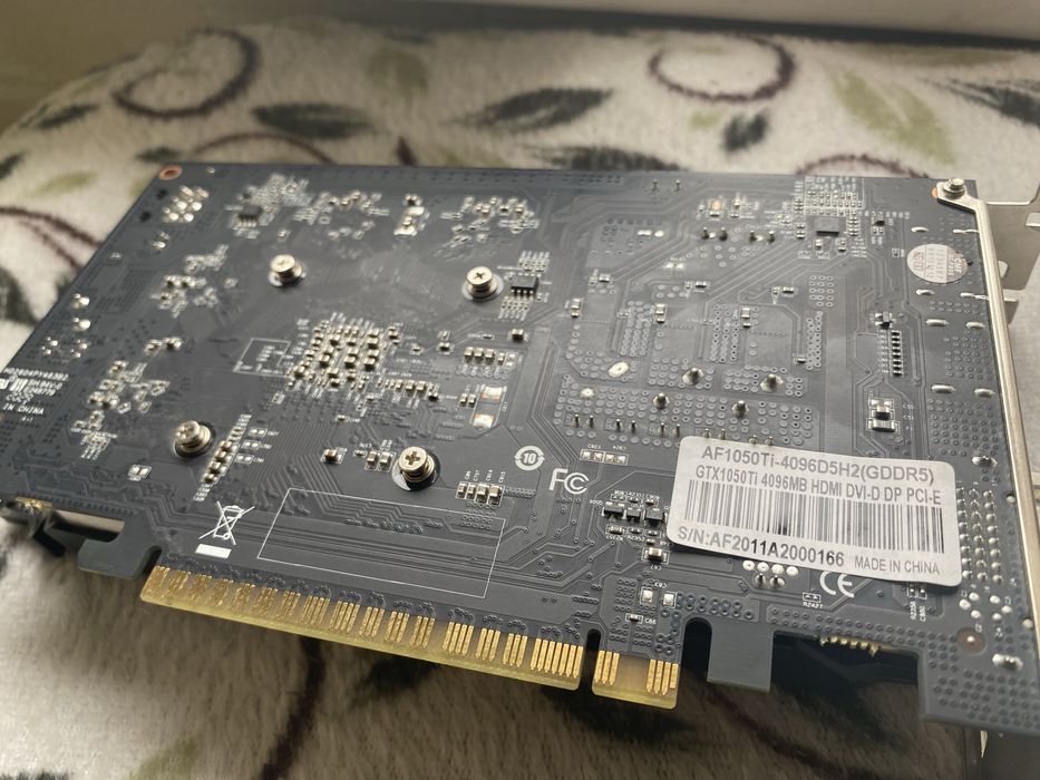 Видеокарта Afox 1050 TI  GTX 4GB