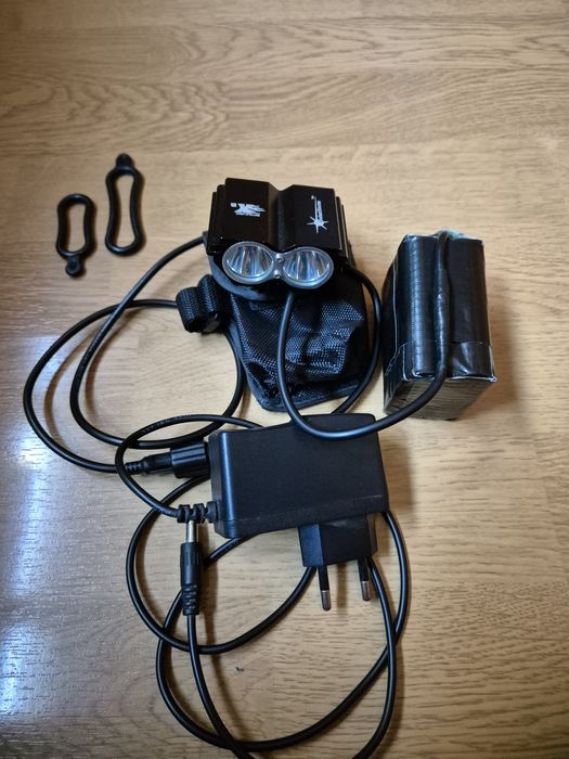 Lanterna LED, pentru bicicleta, 5000 lumeni, 2xT6