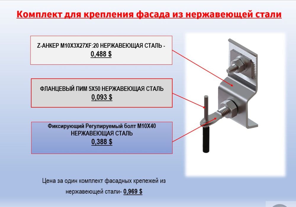Suxoy mantaj uchun kriplenyalar профиль Крепление кронштин