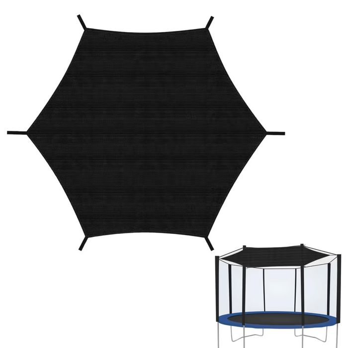 Copertina Solara Trambulina 244cm Acoperis Protectie UV 6-8 Stalpi