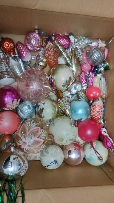 Продам советские ёлочные игрушки