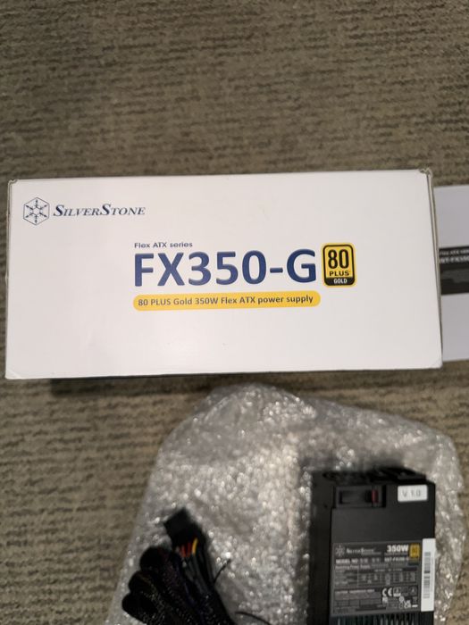 Sursă SilverStone FX350-G 350W 80 Plus Gold Flex ATX – NOUĂ / Nefolosită
