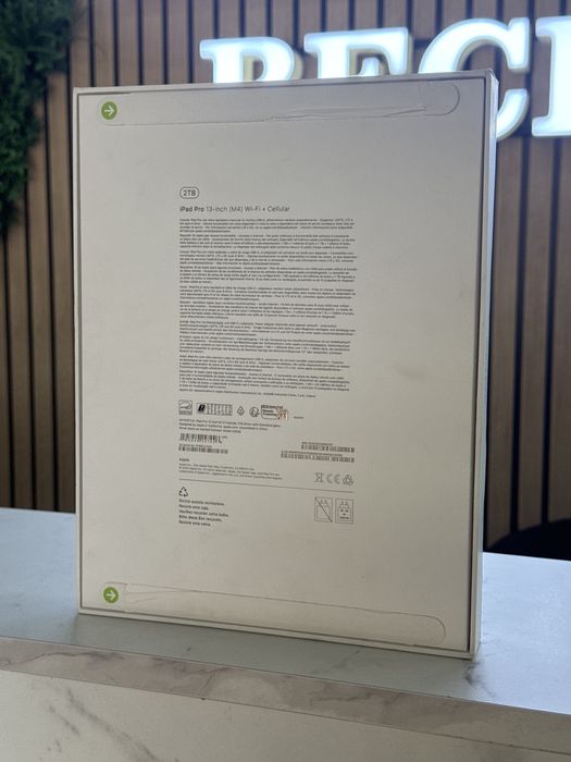 iPad Pro / 2TB / 13-inch / M4 / Cellular / Silver / Sigilata