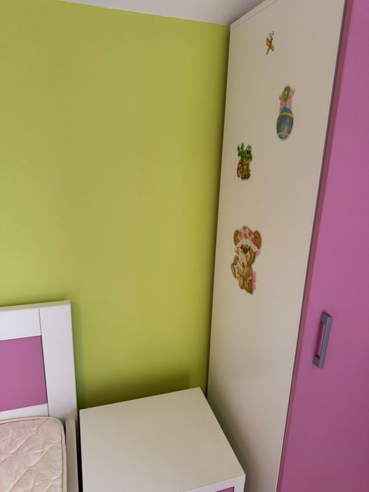 DISPONIBIL PENTRU LIVRARE IN SEPTEMBRIE Set dormitor copii, nou nout facut la comanda salteaua cadou