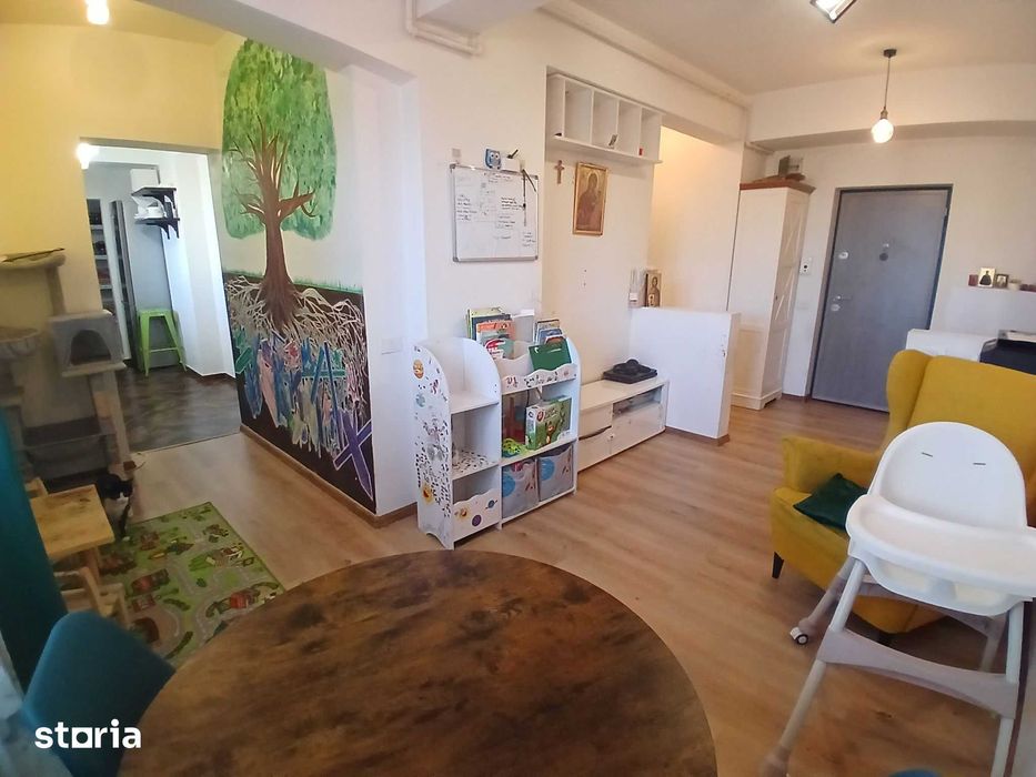 apartament 2 camere, la 4 min. reale de metrou D. Leonida