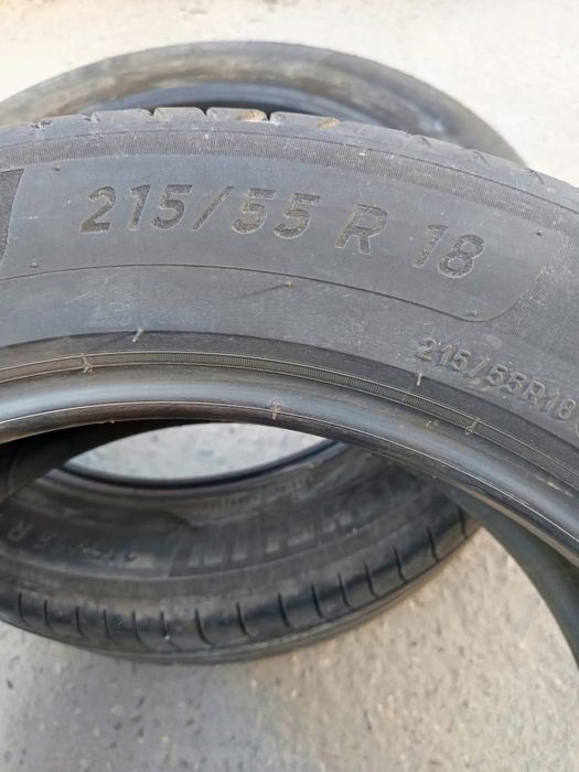 215/55/18 2броя Michelin Primacy4.Гумите са в много добро състояние бе