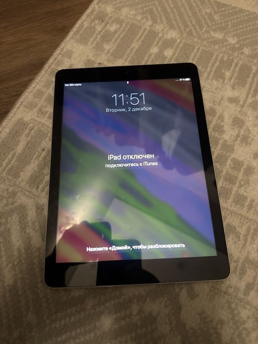 ipad air 1 2013 года рабочий