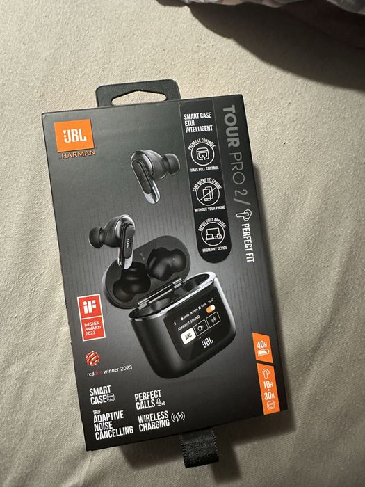 JBL Tour Pro 2 NOI Sigilate Garantie ANC Smart Case