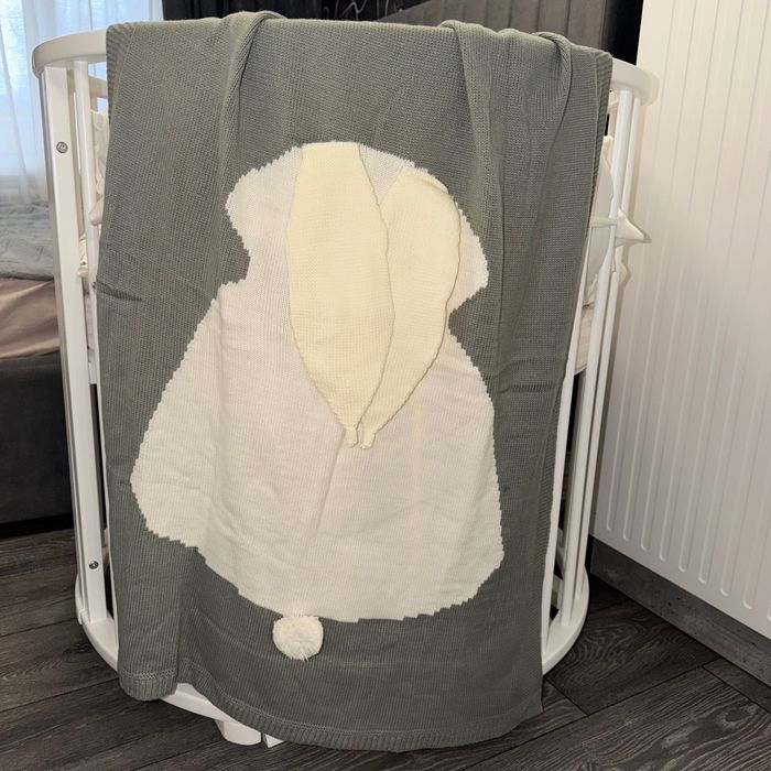 Детское одеяло с зайкой