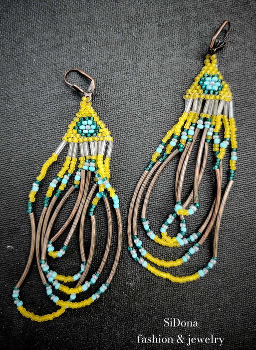 Обеци с мъниста SiDona fashion & jewelry