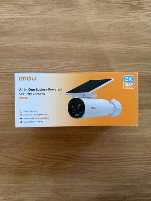 Camera de supraveghere cu panou solar IMOU IP66