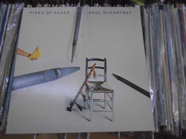 Винил   P.McCartney with Michael Jackson  "Pipes of peace"