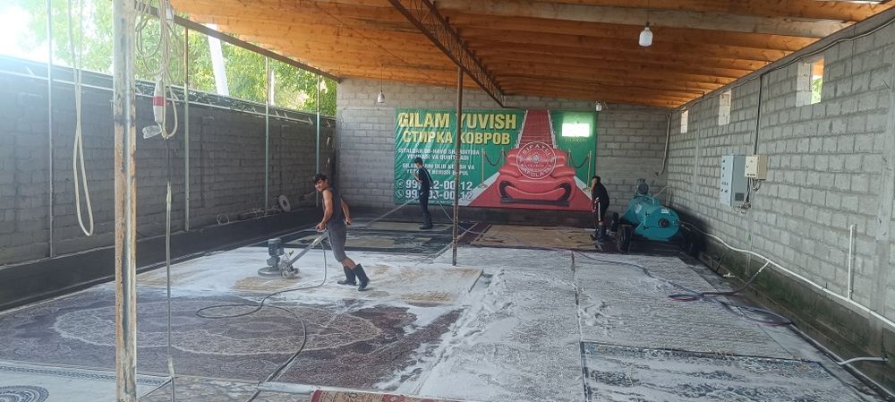 Toshkent Gilam yuvish/стирка ковров