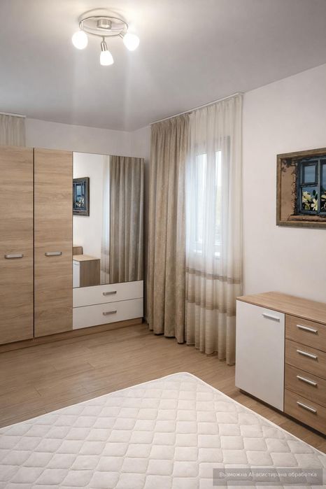 Двустаен апартамент под наем в Център