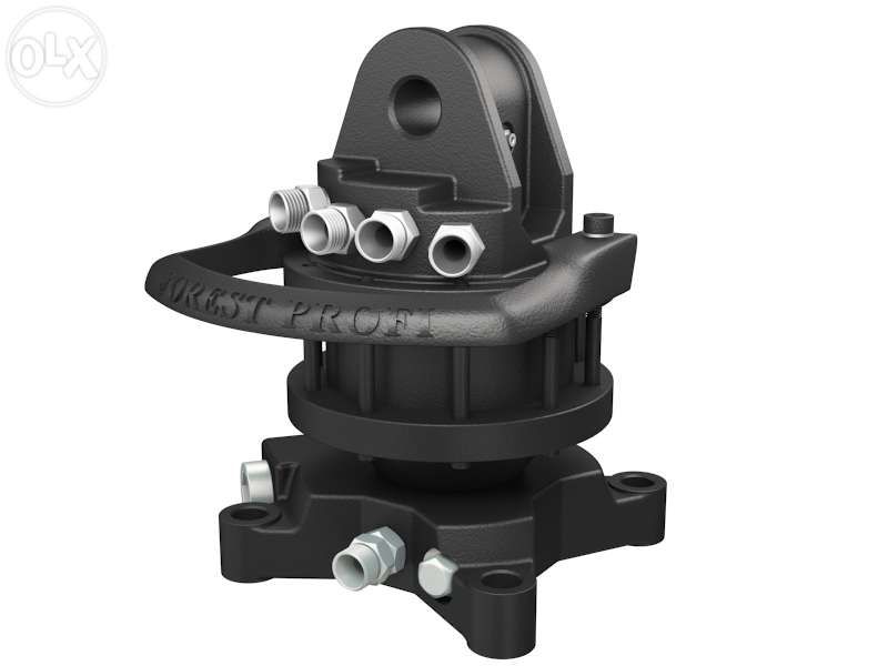 Rotator hidraulic 3 tone cu flansa pentru graifer