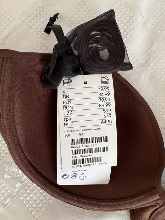 Sutien maro strapless