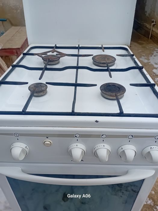 Газ плита  электроника