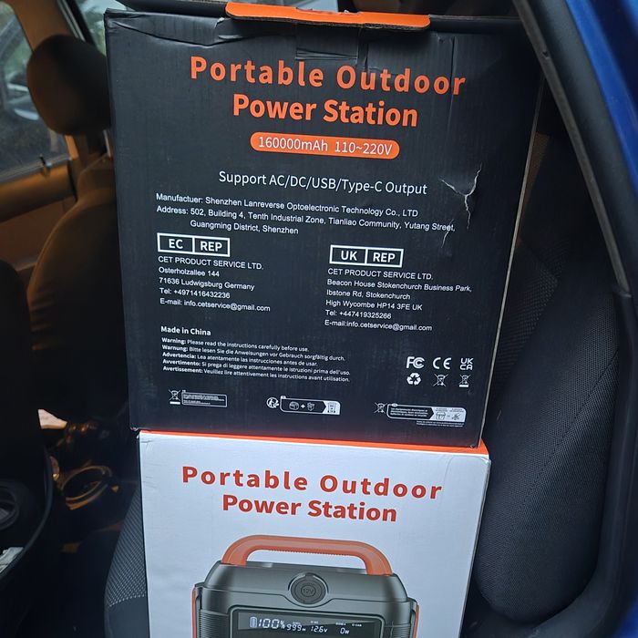 ПромоЦена!Мощна 600WПреносима електроцентрала с голям капацитет