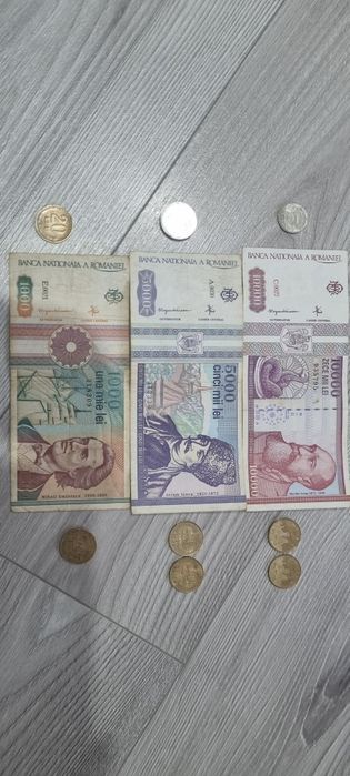 Bani vechi de colecție