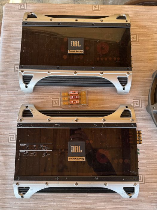 Linie audio auto JBL completa - GTO 601.1 + GTO 75.4 + P1222 + P6560C + P6562